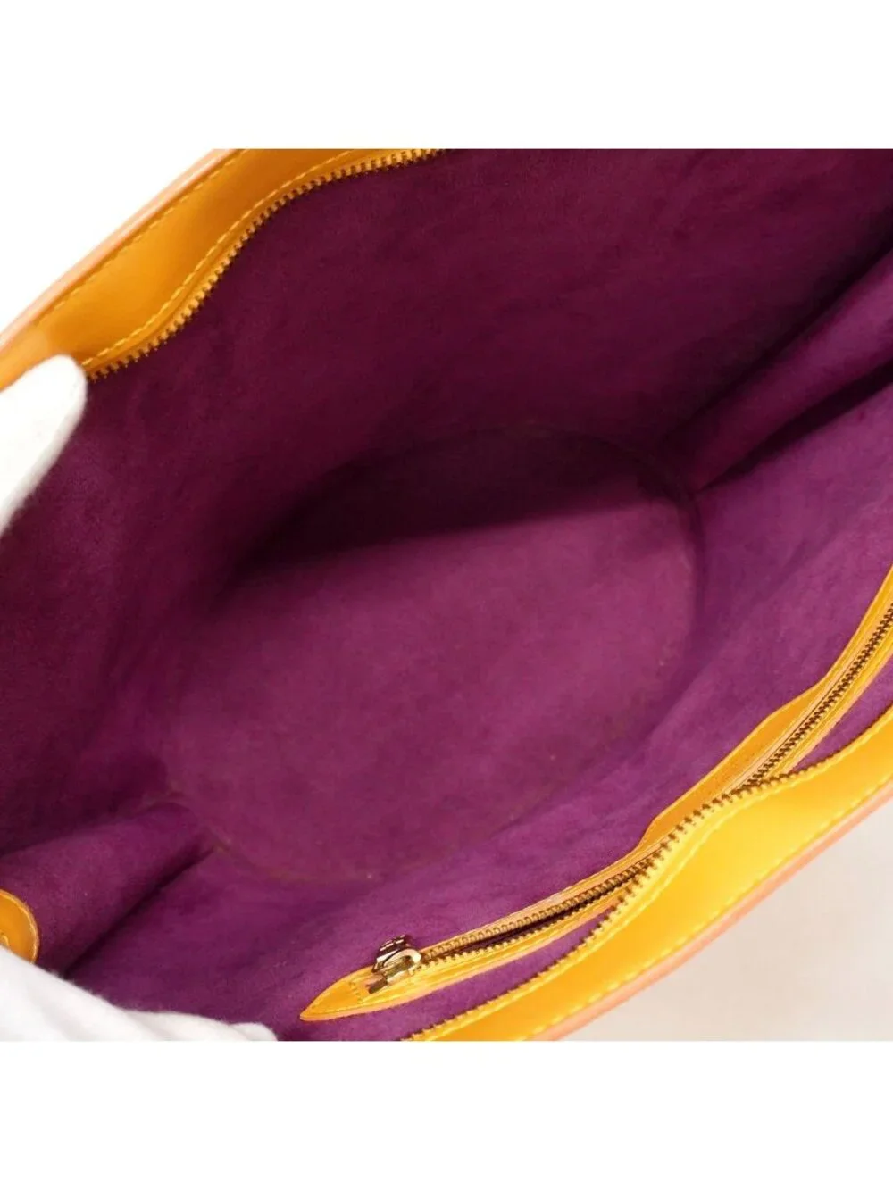 Louis Vuitton Shoulder Bag Epi Saint Jacques Shopping Jaune